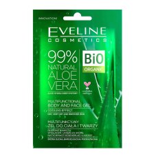 Eveline Cosmetics 99% přírodní gel z aloe vera multifunkční gel na tělo a obličej 20ml