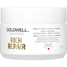 Goldwell, Dualsenses Rich Repair 60sec Treatment pre poškodené vlasy 200ml