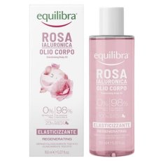 Equilibra, Tělový olej Rosa rose s kyselinou hyaluronovou 150ml