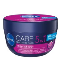 Nivea, Care 5w1 lekki krem do twarzy na noc 100ml