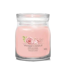 Yankee Candle Fresh Cut Roses střední vonná svíčka 368g