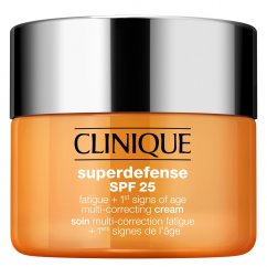 Clinique, Superdefense SPF25 Fatigue + 1st Signs of Age Multi Correcting Cream krem korygujący zmęczenie i pierwsze oznaki starzenia 30ml