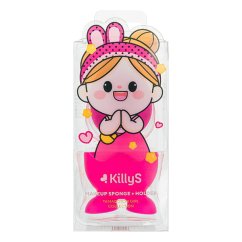 KillyS, Tamagoči dievčatko hubka na líčenie so stojanom Magenta 1ks.