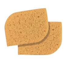 Peggy Sage Natural Cleasing Sponge prírodná hubka na odlíčenie, 2 ks