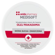 Anida, Medisoft vyhladzujúci krém na tvár s makadamiovým olejom 100ml