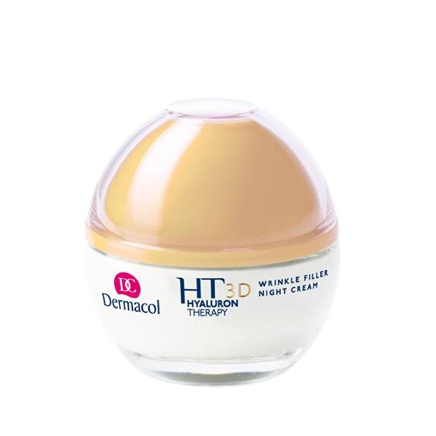 Dermacol, Hyaluron Therapy 3D Wrinkle Night Filler Cream krem remodelujący na noc 50ml