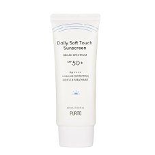 PURITO, Denný opaľovací krém Soft Touch SPF50+ PA++++ opaľovací krém s ceramidmi 60 ml