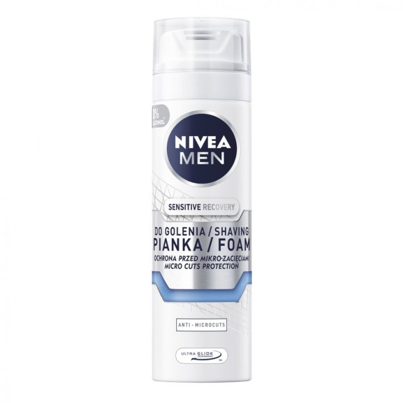 Nivea, Regenerační pěna na holení Men Sensitive Recovery 200 ml