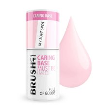 BRUSHUP_Caring Base Must Be UV/LED Nail Hybrid Base Full Of Goods My Soft Spot 5g