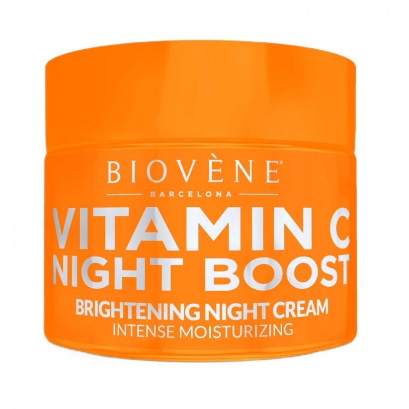 Biovene, Vitamin C Night Boost nawilżający krem do twarzy na noc 50ml