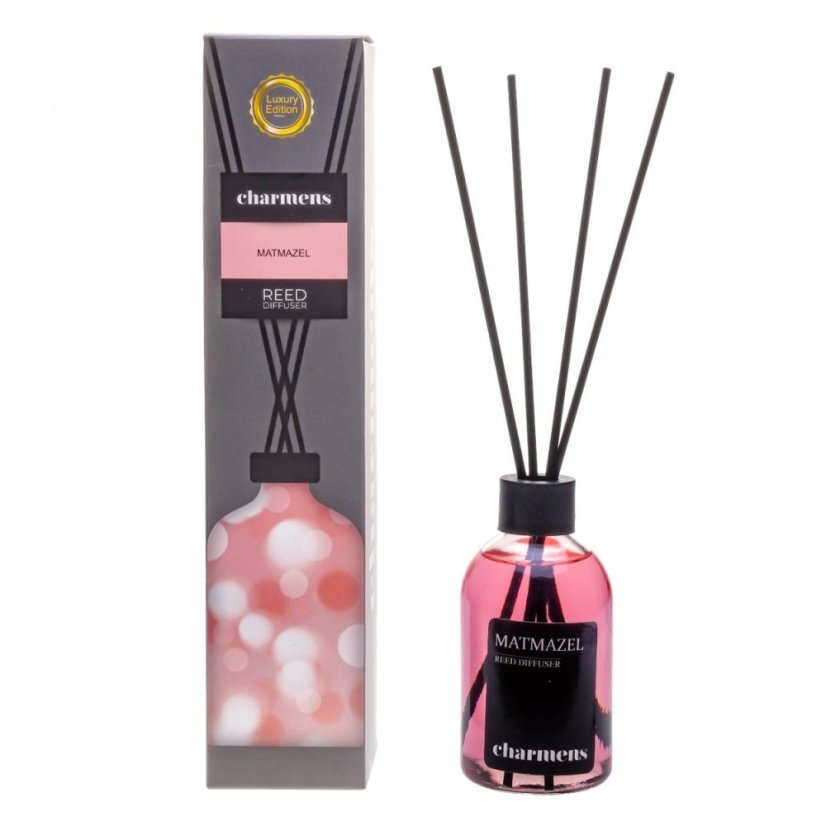 Charmens, Luxury Edition Reed Diffuser vonné tyčinky Matmazel 110ml