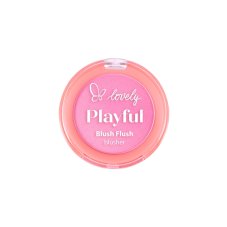 Lovely Playful Blush Flush Blusher Hravá tvárenka Krémovo-pudrová tvárenka 01 Girly 7 g