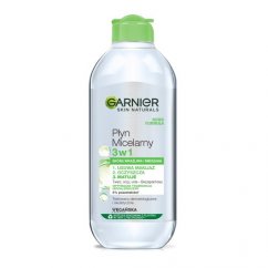 Garnier, Skin Naturals micelárna voda 3v1 pre normálnu a zmiešanú pleť 400 ml