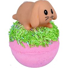 Bomb Cosmetics Toy Bath Blaster Hoppity Pop Bath Blaster bath ball with toy 100g