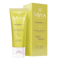 Miya Cosmetics, My Wonder Balm Hello Yellow hydratačný a revitalizačný krém na tvár s mangovým maslom 75ml