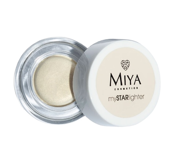 Miya Cosmetics, MyStarLighter prírodný krémový rozjasňovač Moonlight Gold 4g