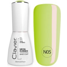 CLAVIER_Luxury Nail Neon Rubber Base N05 10ml