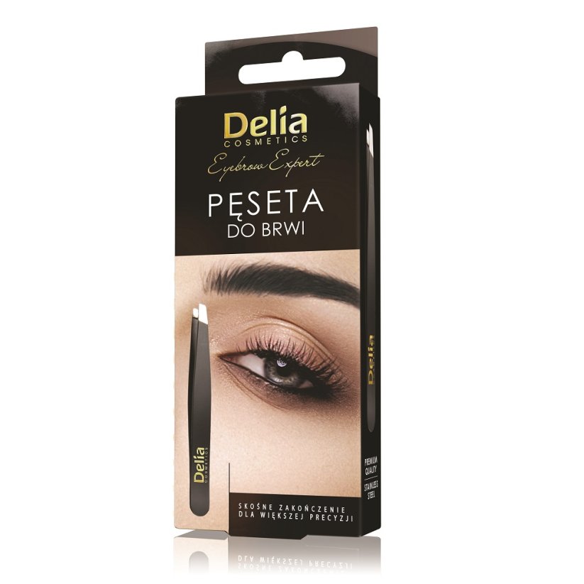 Delia, pinzeta na obočie Eyebrow Expert Black