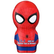 Air-Val, Spiderman 2v1 sprchový gél a šampón 2D sprchový gél a šampón pre deti 400 ml