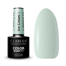 Claresa Soak Off UV/LED Ice Cream hybridný lak 5 5g