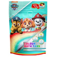 Paw Patrol Bath Tabs Farebné tabliet do kúpeľa Colour Bath Tabs 144g