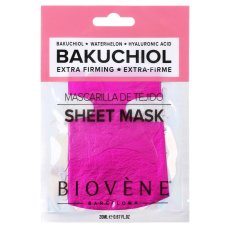 Biovene Bakuchiol Extra-Firming sheet mask s bakuchiolem a kyselinou hyaluronovou 20ml