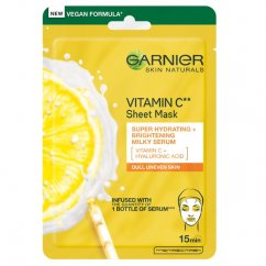 Garnier, Skin Naturals Vitamin C Sheet Mask hydratační látková maska s vitaminem C 28g