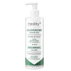 Medity+ Łojotokowe Zapalenie Skóry čisticí emulze na obličej a pokožku hlavy 200 ml