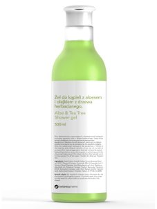 Botanicapharma, Aloe & Tea Tree sprchový gel s aloe vera a tea tree olejem 500 ml