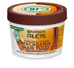 Garnier, Fructis Macadamia Hair Food vyhladzujúca maska na suché a nepoddajné vlasy 400 ml