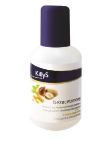KillyS, Odlakovač na nechty bez acetónu Arganový olej 50ml