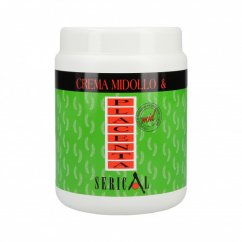 Kallos, Serical Crema Midollo & Placenta mask s rastlinným extraktom na suché a poškodené vlasy 1000ml
