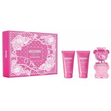 Moschino Toy 2 Bubble Gum set toaletní voda ve spreji 50ml + sprchový gel 50ml + tělové mléko 50ml