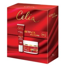Celia Retinol Elastin set krém na obličej 50+ 50ml + krém na oči a oční víčka 15ml