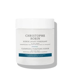 Christophe Robin, Cleansing Purifying Scrub With Sea Salt detoksykujący szampon złuszczający do przetłuszczającej się skóry głowy 75ml