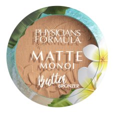 Physicians Formula, Matte Monoi Butter Bronzer Matující pudr na obličej Light 9g