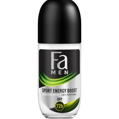 Fa, Men Sport Energy Boost 72h antiperspirant v guličke s energizujúcou zelenou vôňou 50ml