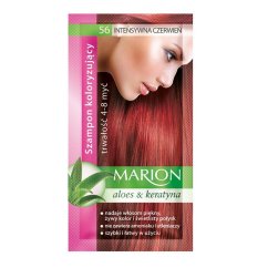 Marion, Farbiaci šampón 4-8 umytí 56 Intenzívna červená 40ml