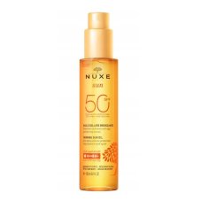 Nuxe Sun opalovací olej na obličej a tělo s ochranným faktorem SPF50, 150 ml
