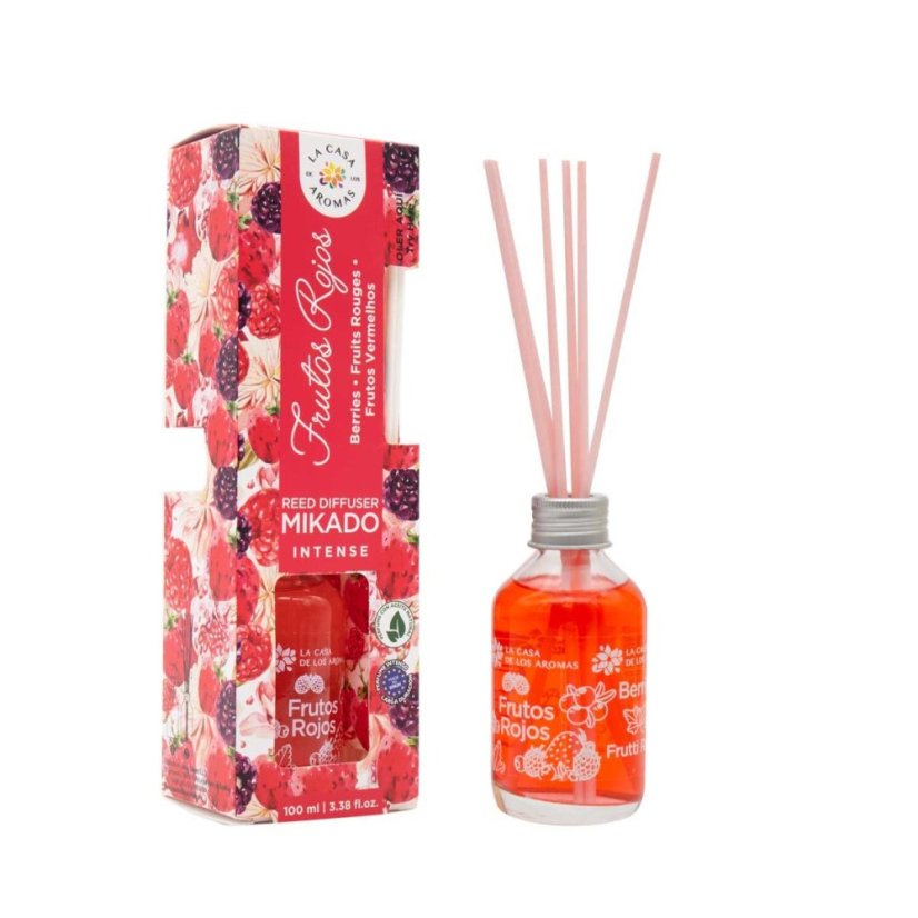 La Casa de los Aromas, Mikado Intenzivní vonné tyčinky Red Fruit 100ml