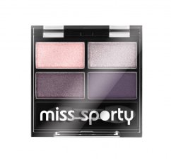 Miss Sporty, Studio Colour Quattro Eye Shadow poczwórne cienie do powiek 402 Smoky Green Eyes 5g