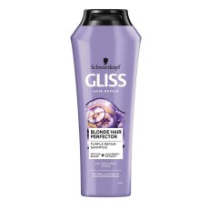 Gliss, Blonde Hair Perfector Shampoo szampon do naturalnych farbowanych lub rozjaśnianych blond włosów 250ml