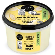 Organic Shop, Expresná maska na objem vlasov Jasmín a jojoba 250ml