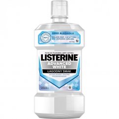 Listerine, ústna voda Advanced White jemnej chuti 500 ml