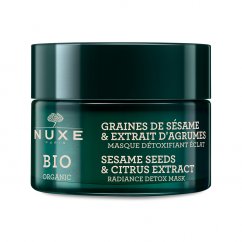 NUXE, Bio Organic rozświetlająca maska detoksykująca z ekstraktem z cytrusów i ziaren sezamu 50ml