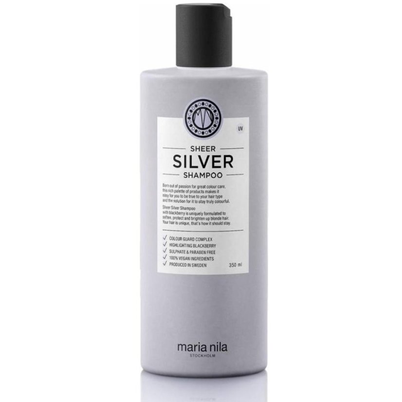 Maria Nila, Šampón Sheer Silver na blond a odfarbené vlasy 350 ml