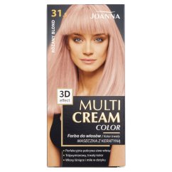 Joanna, Multi Cream Color farba na vlasy 31,5 Rose Blonde