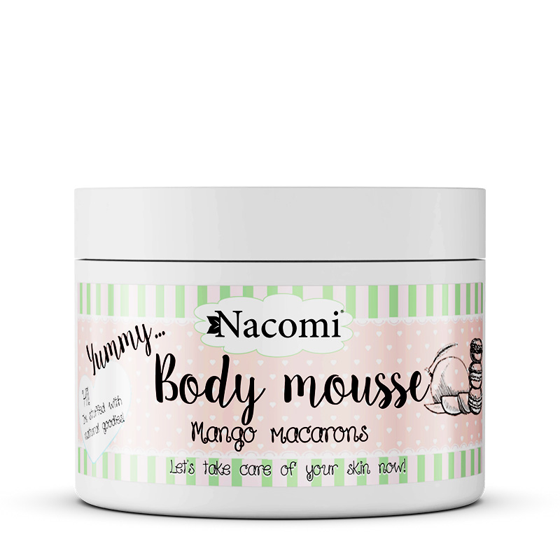 Nacomi, Body Mousse mus do ciała Mango Macarons 180ml