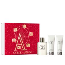 Giorgio Armani, Acqua di Gio Pour Homme set WC voda 100ml + sprchový gél 75ml + holandský balzam 75ml