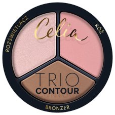 Celia Trio Contour sada pudrů pro konturování obličeje 03